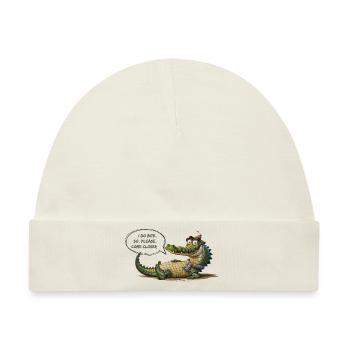 Entspannter Rex - Baby Premium Organic Mütze - Naturweiß - Vorne