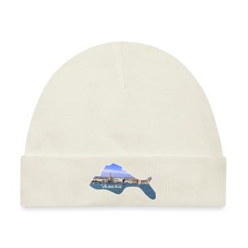 Venezia - Venedig - Baby Premium Organic Mütze - Naturweiß - Vorne