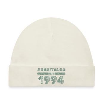 Arbeitslos 1994 - Baby Premium Organic Mütze - Naturweiß - Vorne
