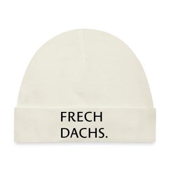 Frechdachs - Baby Premium Organic Mütze - Naturweiß - Vorne