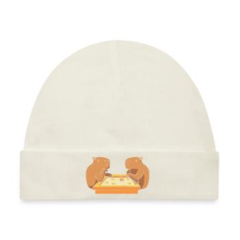 Hanukah Hanukkah Chanukkah - Baby Premium Organic Mütze - Naturweiß - Vorne