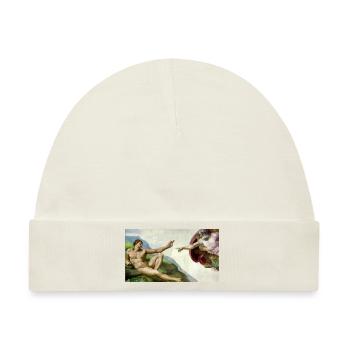 Modern Michelangelo - Baby Premium Organic Mütze - Naturweiß - Vorne