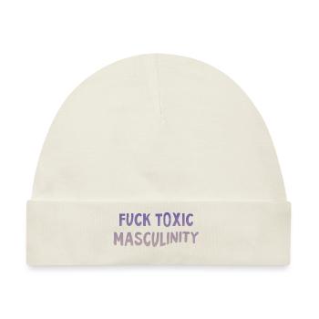 Feminismus Spruch Geschenk Vintage Emanzipation - Baby Premium Organic Mütze - Naturweiß - Vorne