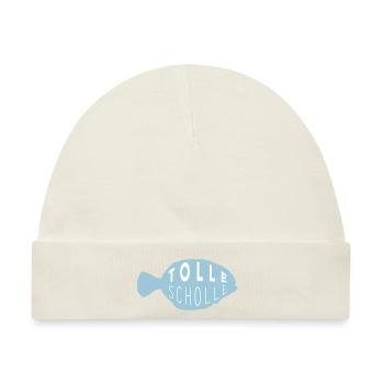 tolle scholle - Baby Premium Organic Mütze - Naturweiß - Vorne