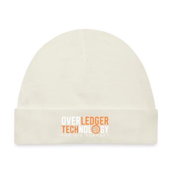 Overledger Technologie - Baby Premium Organic Mütze - Naturweiß - Vorne