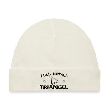 volksmusik_fm-triangel - Baby Premium Organic Mütze - Naturweiß - Vorne