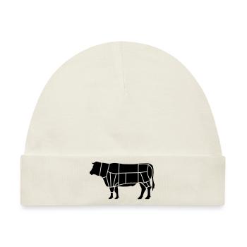 fleisch fleischer_b1 - Baby Premium Organic Mütze - Naturweiß - Vorne
