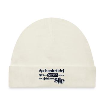 Aschenbrödel - Baby Premium Organic Mütze - Naturweiß - Vorne