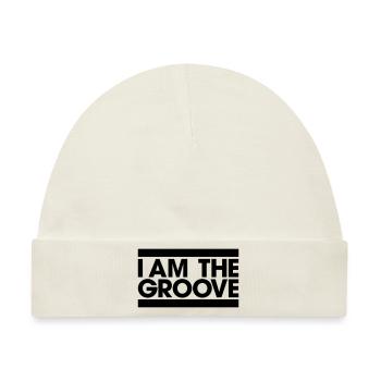 Ich bin der Groove - Baby Premium Organic Mütze - Naturweiß - Vorne