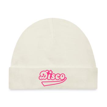Disco_V1 - Baby Premium Organic Mütze - Naturweiß - Vorne