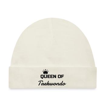 Taekwondo Taekwondoin Tae-Kwon-Do Tae Kwon Do - Baby Premium Organic Mütze - Naturweiß - Vorne