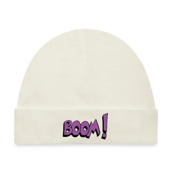 Boom - Baby Premium Organic Mütze - Naturweiß - Vorne