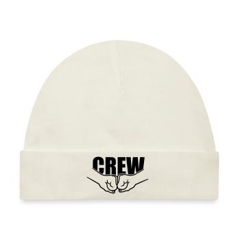 Faustschlag Crew Team - Baby Premium Organic Mütze - Naturweiß - Vorne