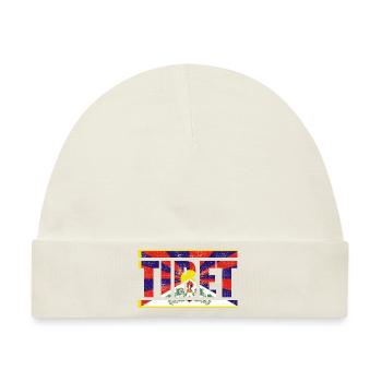 Tibet - Baby Premium Organic Mütze - Naturweiß - Vorne