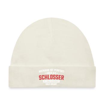 Schlosser - Baby Premium Organic Mütze - Naturweiß - Vorne