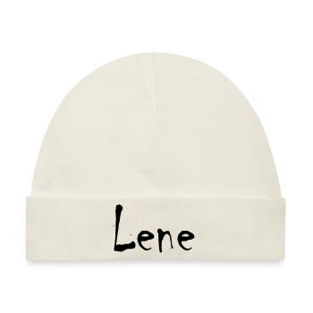 lene - Baby Premium Organic Mütze - Naturweiß - Vorne