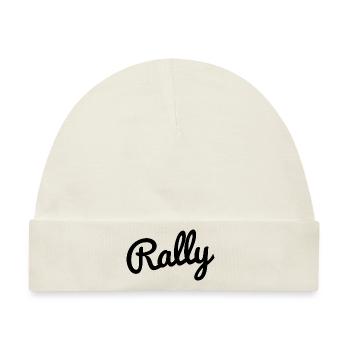 Rally - Baby Premium Organic Mütze - Naturweiß - Vorne
