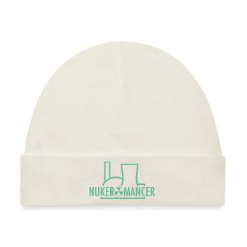 nukeromancer - Baby Premium Organic Mütze - Naturweiß - Vorne