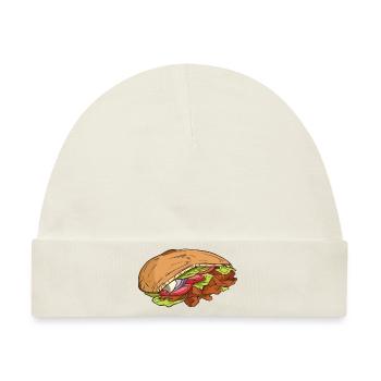 Döner Kebab - Baby Premium Organic Mütze - Naturweiß - Vorne