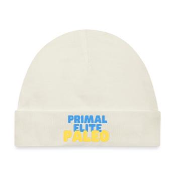 Primal Elite Paleo - Baby Premium Organic Mütze - Naturweiß - Vorne