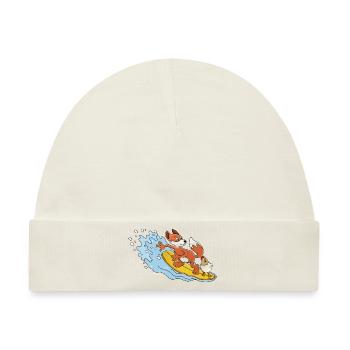 KOT UND GOUPI - Baby Premium Organic Mütze - Naturweiß - Vorne