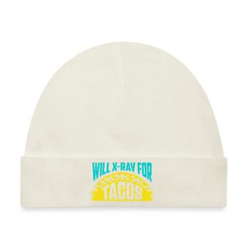 Will X-Ray For Tacos Radiology X-Ray Rad Tech - Baby Premium Organic Mütze - Naturweiß - Vorne