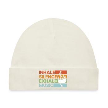 Schottische Dudelsäcke Dudelsackmusik Dudelsack Ge - Baby Premium Organic Mütze - Naturweiß - Vorne