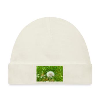 Pusteblume - Baby Premium Organic Mütze - Naturweiß - Vorne