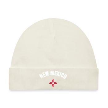 New Mexico - Baby Premium Organic Mütze - Naturweiß - Vorne