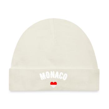 Monaco - Baby Premium Organic Mütze - Naturweiß - Vorne