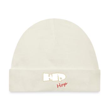 Hip Hop Rap hip hop - Baby Premium Organic Mütze - Naturweiß - Vorne