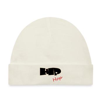 Hip Hop Rap hip hop - Baby Premium Organic Mütze - Naturweiß - Vorne