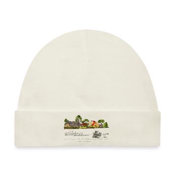 Ländliche Landschaft - Baby Premium Organic Mütze - Naturweiß - Vorne