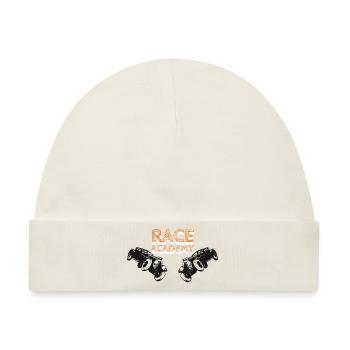 Race Academy - Baby Premium Organic Mütze - Naturweiß - Vorne