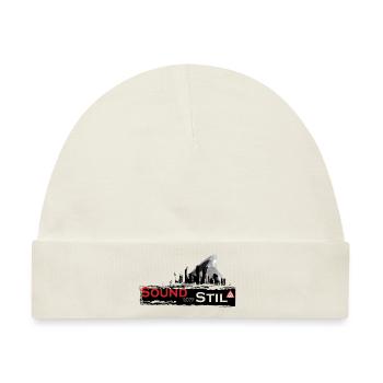 Sound mit Stil Skyline - Baby Premium Organic Mütze - Naturweiß - Vorne