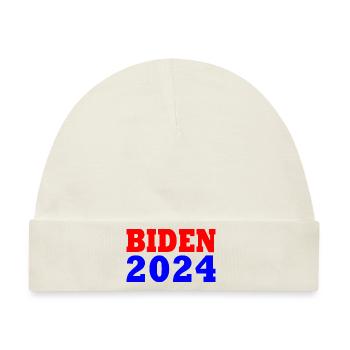 Joe Biden 2024 - Baby Premium Organic Mütze - Naturweiß - Vorne