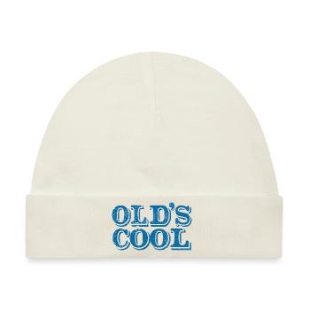 Old’S Cool - Oldschool - Früher war alles besser - Baby Premium Organic Mütze - Naturweiß - Vorne