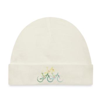 MTB Fully Skizze - Baby Premium Organic Mütze - Naturweiß - Vorne