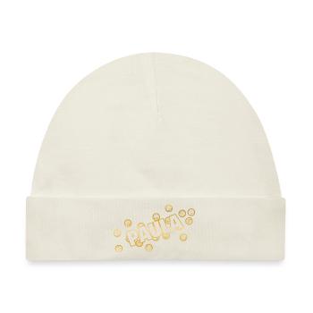 Name Paula - Baby Premium Organic Mütze - Naturweiß - Vorne