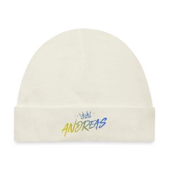 Andreas - Baby Premium Organic Mütze - Naturweiß - Vorne