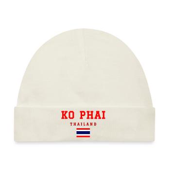 Ko Phai Thailand - Baby Premium Organic Mütze - Naturweiß - Vorne