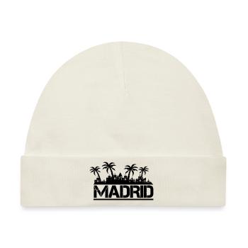 madrid - Baby Premium Organic Mütze - Naturweiß - Vorne