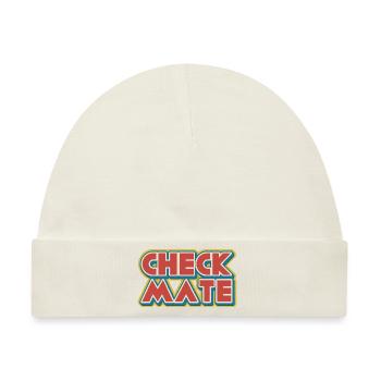Schach Schachmatt Schachzüge Schachspieler - Baby Premium Organic Mütze - Naturweiß - Vorne