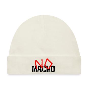 Kein Macho - Baby Premium Organic Mütze - Naturweiß - Vorne