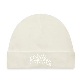 Paris - Baby Premium Organic Mütze - Naturweiß - Vorne