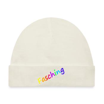 Fasching - Baby Premium Organic Mütze - Naturweiß - Vorne