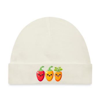 Chili - Baby Premium Organic Mütze - Naturweiß - Vorne