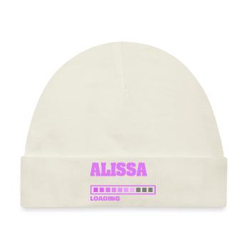 Baby Alissa - Baby Premium Organic Mütze - Naturweiß - Vorne