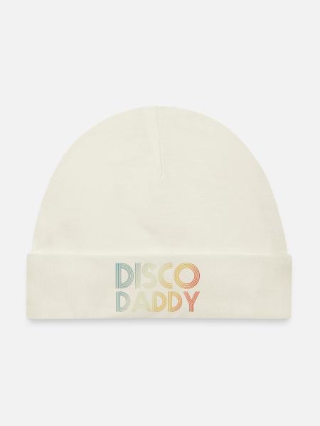 Daddy Retro 60s 70s Party Costume Dad Father's Day - Baby Premium Organic Mütze - Naturweiß