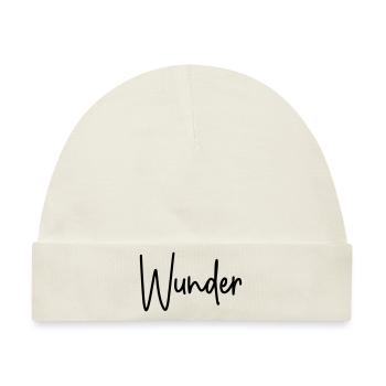 Wunder - Baby Premium Organic Mütze - Naturweiß - Vorne